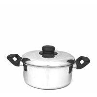 ALUM.CACAROLA LUXO C/2 ALÇAS Nº20 2400ML 128
